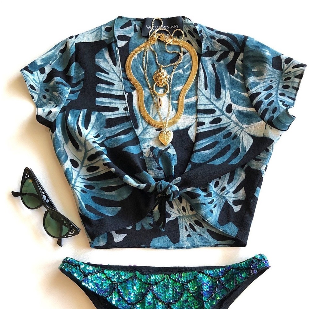 Vanessa Mooney Violette Top - NWOT